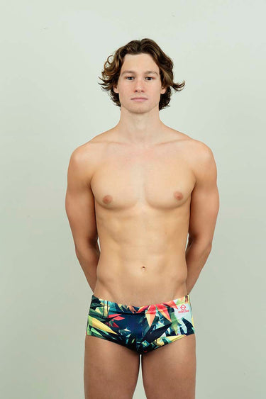 Bañador Hombre Deportivo Sostenible Short Dorian 13cm. Alto Lateral